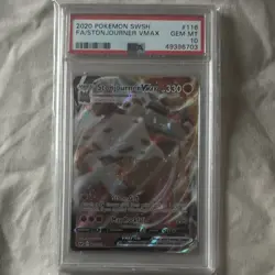 The Pokemon Company Stonjourner VMAX 116/202 Ultra Rare Full Art Holo 330 HP - Image 1