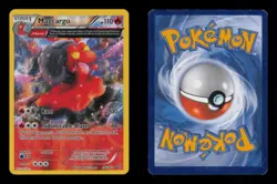 REVERSE HOLO MAGCARGO RARE 24/160 MP POKEMON - Image 3