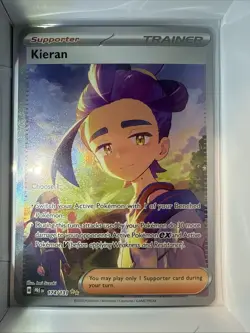 Kieran 174/131 Prismatic Evolutions Special Illustration Rare - Pokemon TCG - Image 1