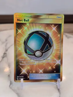 Pokemon TCG Net Ball (Secret) 234/214 Sm-Lost Thunder Holo LP - Image 1