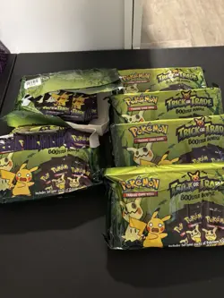 Pokemon 298 Mini Packs Booster Bundle Trick Or Trade 2023 - Image 1