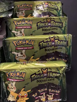 Pokemon 298 Mini Packs Booster Bundle Trick Or Trade 2023 - Image 3