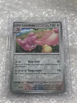 Lickilicky 125/162 Temporal Forces Reverse Holo Pokemon NM - Image 1
