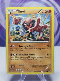 Throh 51/101 Plasma Blast Pokemon 2013 HP - Image 1