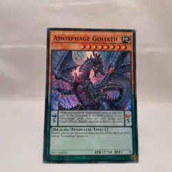 Yugioh, 1st Edition. Amorphage Goliath, SHVI-EN031. Super Rare, VG/NM. Free P&P - Image 5