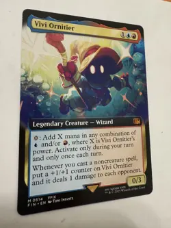 Vivi Ornitier (Extended Art) Final Fantasy Regular (514) MTG - Image 2