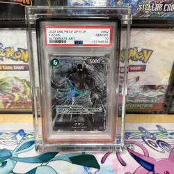 PSA 10 Kuzan SR Alternate Art OP10-082 2024 ONE PIECE Card Japanese - Image 1