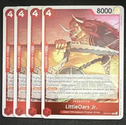 Playset Bandai One Piece TCG Little Oars Jr. OP16-017 R English x4 - Image 1