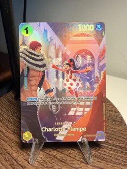 🧭One Piece Is Real Charlotte Flampe SP OP10 EB01-056 NM Foil - Image 1