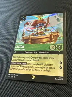 Stitch Alien Buccaneer Promo 8/P2 Stitch Collector's Gift Set Disney Lorcana TCG - Image 2