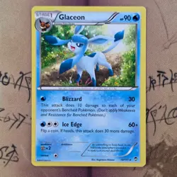 Glaceon 19/111 XY Furious Fists Regular NM Pokemon Card English - Image 1