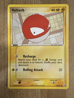 Voltorb 80/101 - EX Hidden Legends Pokemon Card TCG MP - Image 1