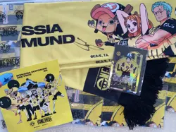 BVB Dortmund X One Piece Julian Brandt Autograph LUFFY Card Goodie Bag - Image 1