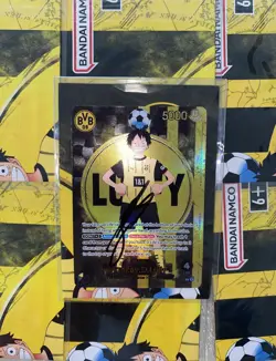 BVB Dortmund X One Piece Julian Brandt Autograph LUFFY Card Goodie Bag - Image 3