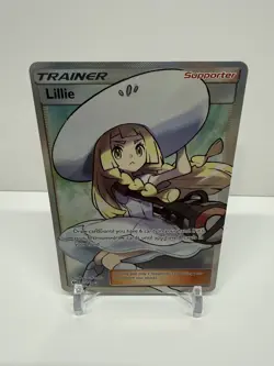 Lillie Sun & Moon Holo Full Art Ultra Rare Card 147/149 Pokemon Card - Image 1
