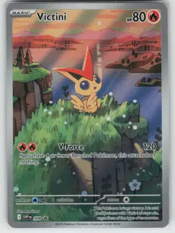 Pokemon Victini - Promo Holo SV: Scarlet & Violet Promo Cards 208 NM - Image 1