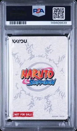 2025 KAYOU NARUTO SMRITI COLLECTIBLE CARD #003 NARUTO UZUMAKI PSA 10 - Image 2