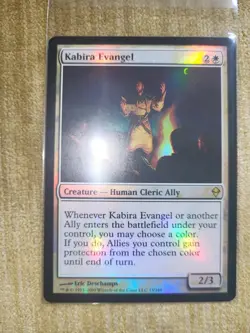 Kabira Evangel FOIL Zendikar NM Magic the Gathering MtG EDH Ally - Image 1