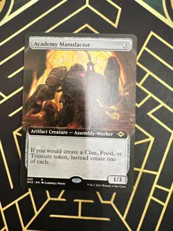 Academy Manufactor (Extended Art) NM MTG Modern Horizons 2 Regular - Image 1