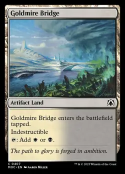 Goldmire Bridge NM, English MTG March of the Machine - Image 1