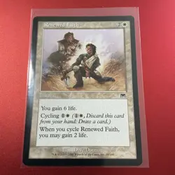 Renewed Faith - Magic the Gathering MTG Onslaught Single Card - Image 1