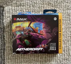 MTG Aetherdrift Omega Collector Booster, New, Factory Sealed - Image 1
