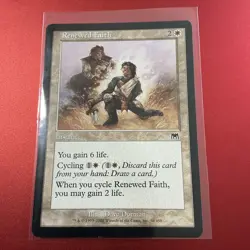 Renewed Faith - Magic the Gathering MTG Onslaught Single Card - Image 1