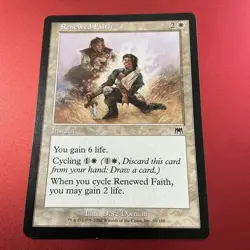 Renewed Faith - Magic the Gathering MTG Onslaught Single Card - Image 2