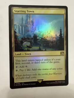 Starting Town Final Fantasy Foil MTG - Image 1