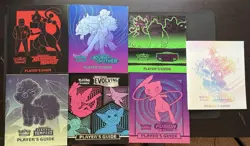 Pokemon TCG Players Guide Elite Trainer Box ETB Lot of 4 Guides - Image 2
