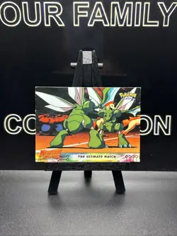 Pokemon Topps The Ultimate Match #34 Regular Mewtwo Strikes Back Movie Blue MP - Image 1