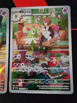 Pokemon Scarlet Violet Base - Ralts + Kirlia Full Arts - Image 3