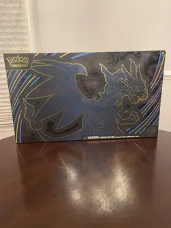 Mega Charizard X ex Ultra Premium Collection Pokemon UPC New Sealed *Cut in Back - Image 1