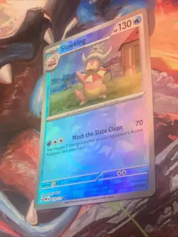 Pokemon TCG Prismatic Evolutions SLOWKING Master Ball Holo 019/131 Mint - Image 4
