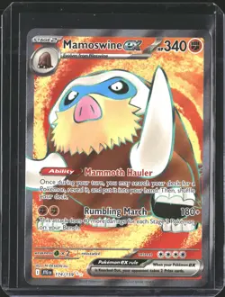 Mamoswine ex 174/159 Ultra Rare Journey Together Pokemon NM/M - Image 1