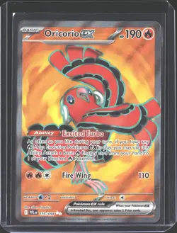 Oricorio ex 110/094 Ultra Rare Phantasmal Flames Pokemon NM/M - Image 1