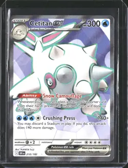 Cetitan ex 210/182 Ultra Rare Destined Rivals Pokemon NM/M - Image 1