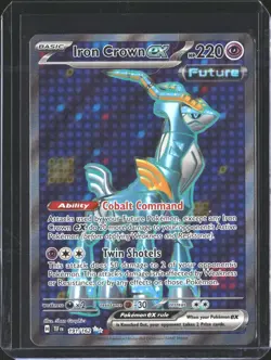 Iron Crown ex 191/162 Ultra Rare Temporal Forces Pokemon NM/M - Image 1