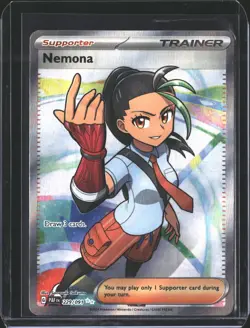 Nemona 229/091 Ultra Rare Paldean Fates Pokemon NM/M - Image 1