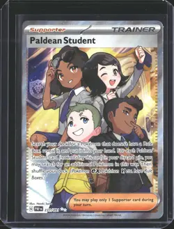 Paldean Student 231/091 Ultra Rare Paldean Fates Pokemon NM/M - Image 1
