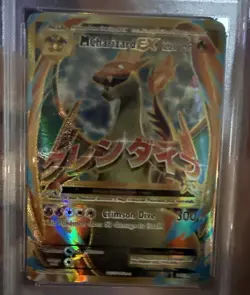 Pokemon M Charizard EX Evolutions 101/108 Full Art Holo PSA 9 English 2016 - Image 2
