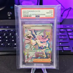 Pokemon PSA 10 Miriam 251/198 Secret Illustration Rare Full Art Scarlet Violet - Image 1