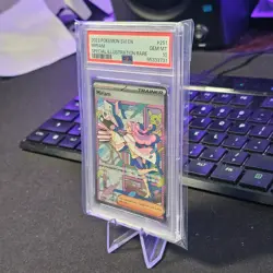 Pokemon PSA 10 Miriam 251/198 Secret Illustration Rare Full Art Scarlet Violet - Image 2