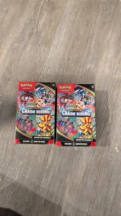 X2 Pokemon Chaos Rising Booster Bundle Box FACTORY SEALED NEW Lot Of 2 - Image 1