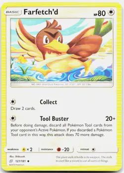 Farfetch'd 127/181 Uncommon Team Up Pokemon LP - Image 1