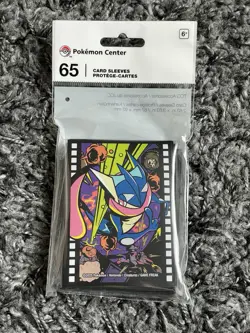 Midnight Agent Pokemon Sleeves Greninja Pokemon Center TCG BRAND NEW - Image 1