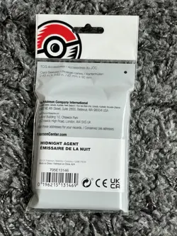 Midnight Agent Pokemon Sleeves Greninja Pokemon Center TCG BRAND NEW - Image 2