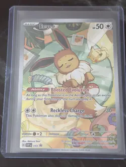 Eevee 173 Holo Promo Scarlet & Violet Promo Pokemon English NM - Image 1