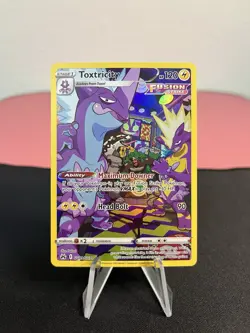 Toxtricity GG09/GG70 Pokemon SWSH: Crown Zenith Galarian Gallery Ultra Rare Holo - Image 1