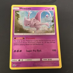 The Pokemon Company Pokemon TCG Mewtwo SM77 SM Promos Holo Promo Eng 120 HP - Image 1